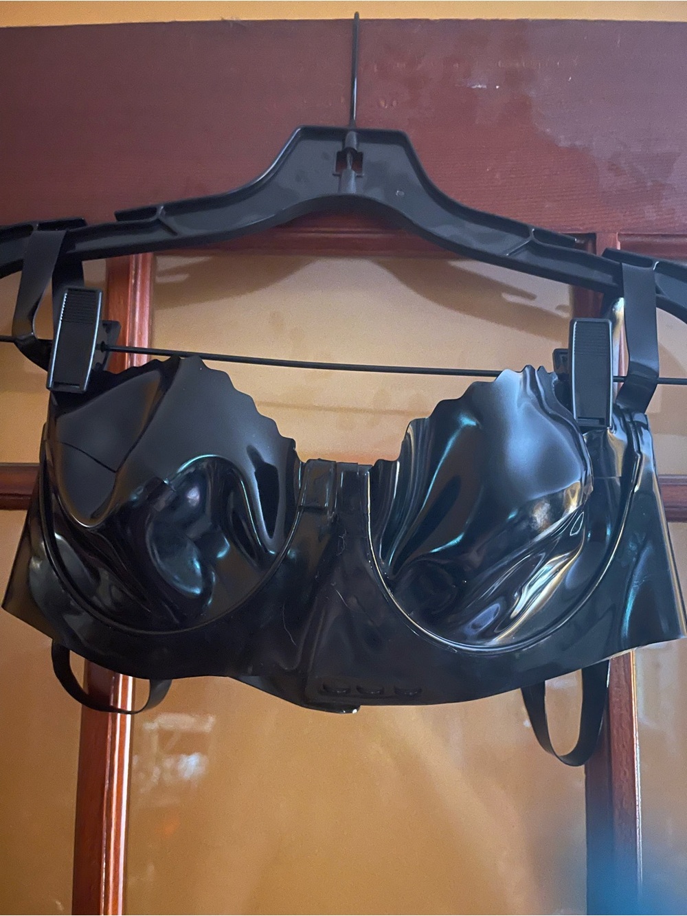 Libidex Corona Black Latex Underwire Bra